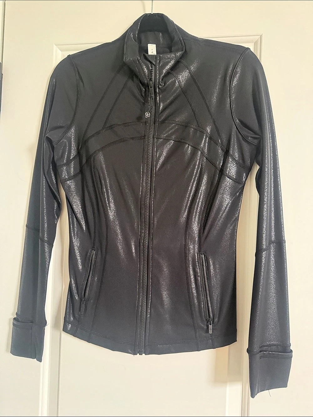 lululemon Define Jacket *Shine Black Women's Size 8